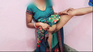 Indian Telugu Maid Standing Style Fucking Fat Pussy With Boss Video